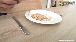 MAMACITAZ - Elisa Marin - This Curvy Latin babe Teen is a Natural at Banging