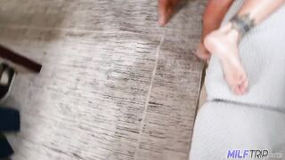 MilfTrip Landscaper Screws Large Tit Golden-haired mother I'd like to fuck