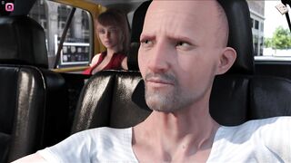 Hawt Cutie Widening Her Legs And Showing Pants To mature Taxi Driver Chap