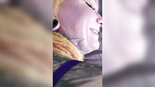 Hard Anal for Tattooed Floozy NinniNoir Who Likes Getting Used.
