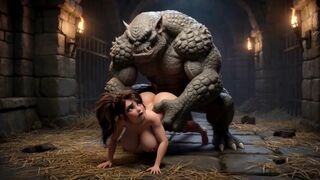 Cave Monster Giant Wang Tempted Thick mother I'd like to fuck