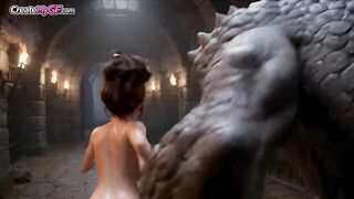 Cave Monster Giant Wang Tempted Thick mother I'd like to fuck