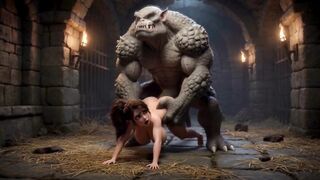 Cave Monster Giant Wang Tempted Thick mother I'd like to fuck