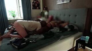 Cuckold Creampie Cleanup – Ally Bred My Black big beautiful woman Wife Raw