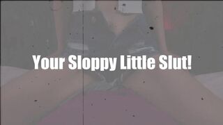 Brunette hair Tiana Blow Stretches Her Snatch In A Wild Screw