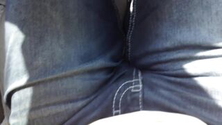 Running late for a rencounter with a full bladder, I desperately soak the inside of the car with void urine during the time that trying not to get void urine on my jeans