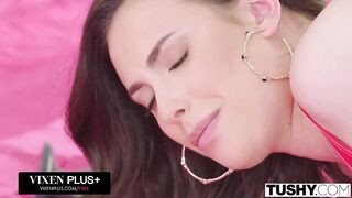 TUSHY Charming Playgirl Casey Double Permeated In 3some