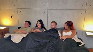 My most excellent ally convinces me to end up in a lewd fuckfest with our boyfriends! - VALERIA LOPEZ
