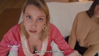 Saint Anna - Step Mama Teaches Shy Step Sister to Suck and Ride Her Step Brother
