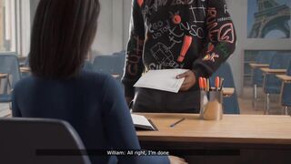 Teacher Love My Biggest Large Ebony Dong
