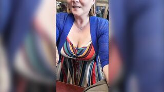 That babe rides a sextoy then sticks his ramrod in her throat until this chab cums