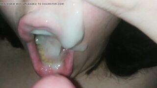 Cum gulp Vika