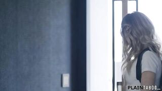 Stepdad Isiah Maxwell isnt happy when that guy finds his stepdaughter Nicole Nichols straps and will educate a lesson.The teen has to deepthroat his bbc