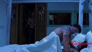 Stepnephew Catches Stepaunt Riding His Stepdad.. Asks For Sloppies