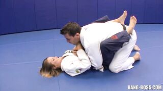 Karate Tutor screws his Student right after ground fight