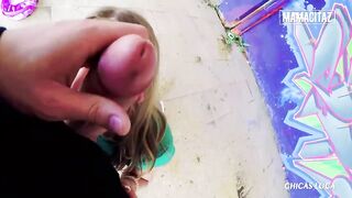 Pleasant Blond Daniella Margot is Down to Screw Massive Schlong in Public - Mamacitaz