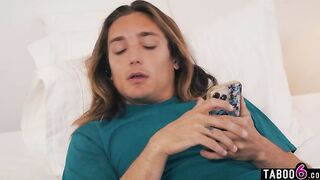 Step son fantasizing his gigantic boobs lalin girl step mamma undressed all the time