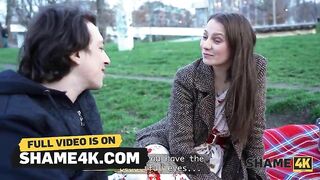 SHAME4K. A mother I'd like to fuck likes to ride Youthful Knobs