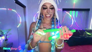 Rave Bunny Khloe Kapri Deepthroats Brian Omally At The Afterparty!