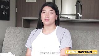 This NATURAL BREASTS LATIN BABE took off her wedding ring previous to bending down for a SLOPPY ORAL SEX