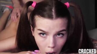 Hard Anal For Slender Playgirl