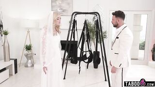 Sex swing as a gift or the bride wanting to try it out with him