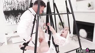 Sex swing as a gift or the bride wanting to try it out with him