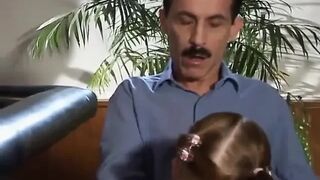 Teen bartender pounded hard