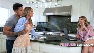 Stepson Enjoys Freeuse During the time that We Pose For Stepdad's Welcome Party