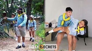 MY STUDENTS SNEAK AWAY FOR A SECRET SCREW