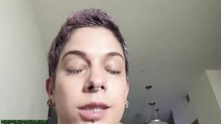 Afton Marie Coarse Sloppy Gagging Deepthroat Face Bang