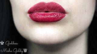 Cum to my large lips and hookah smoke!