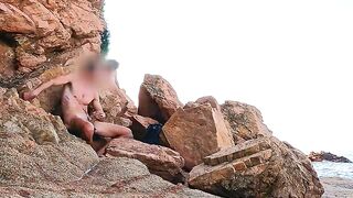 BEACH BANG INFIDELITY WEEKEND: I bang the bitch wife on the beach