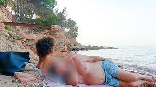 BEACH BANG INFIDELITY WEEKEND: I bang the bitch wife on the beach