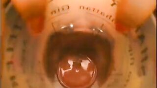 Older big beautiful woman gaping twat and masturbating