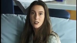 Her slim twat is willing for fingers