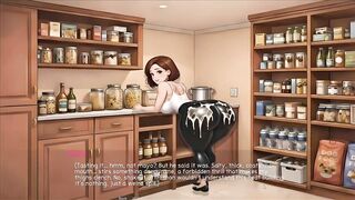 Grandpapa Lesson Taboo Comics Game Ep.two Cum All Over His Grandson Wife Booty in the Pantry!