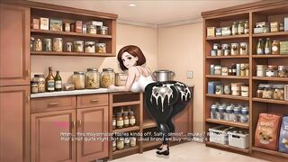 Grandpapa Lesson Taboo Comics Game Ep.two Cum All Over His Grandson Wife Booty in the Pantry!