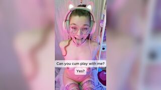 Will U Come Play With Me - Gamer Gal Fellatio - Redhead POV