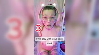 Will U Come Play With Me - Gamer Gal Fellatio - Redhead POV