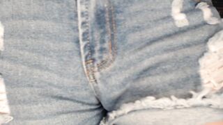 Jean Short Cameltoe