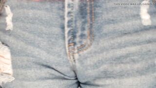 Jean Short Cameltoe