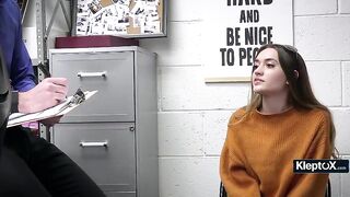 Caught On Camera Shoplifter And Stepdad Trade Fellatio For Freedom