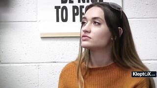 Caught On Camera Shoplifter And Stepdad Trade Fellatio For Freedom