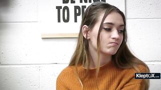 Caught On Camera Shoplifter And Stepdad Trade Fellatio For Freedom