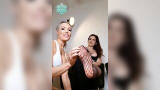 Our feet got so perspired in our boots. See is peel every other’s boots off so u can suck our perspired toes.