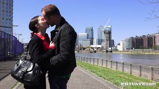French Playgirl Has an Butt-Gasm in London