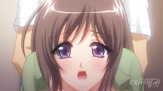 Anime - My 1st 3some with my Roommate [UNCENSORED] [SUBTITLED]
