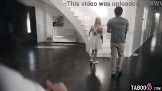 Peeing and squirting three-some with GF and mother I'd like to fuck stepmom Penny Barber