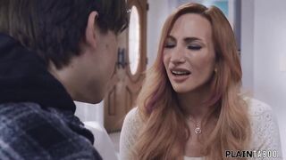 Teen Tyler Cruise helps out his breasty neighbour Sophia Locke.The large melons mother i'd like to fuck sobs when they talk about the loss of her spouse and that guy makes his move
